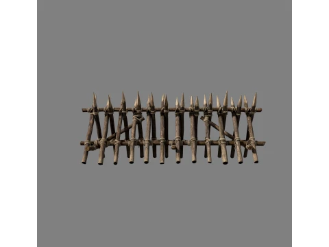 Cheval de frise 3D Модель