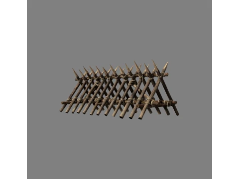 Cheval de frise 3D Model