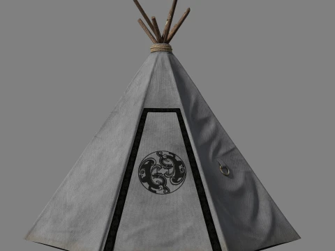 Tent 3D Model