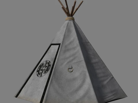 Tent 3D Model
