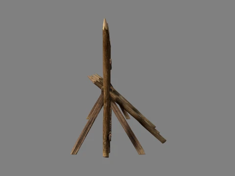 Fence 3D Model