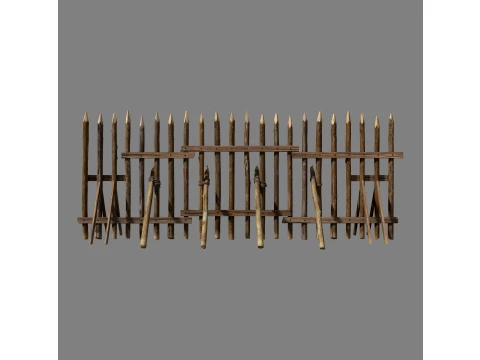 Fence 3D Model