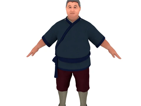 Ancient men 3D Model
