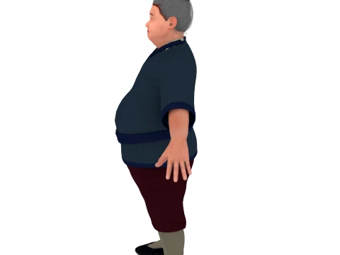 Ancient men 3D Model