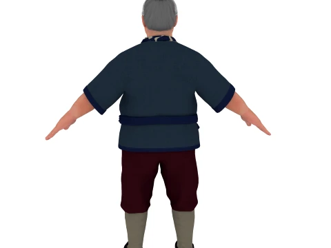 Ancient men 3D Model