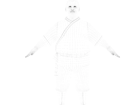 Ancient men 3D Model