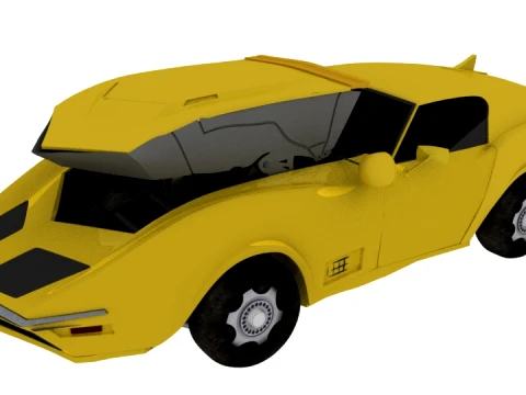 Sports car 3D Modell