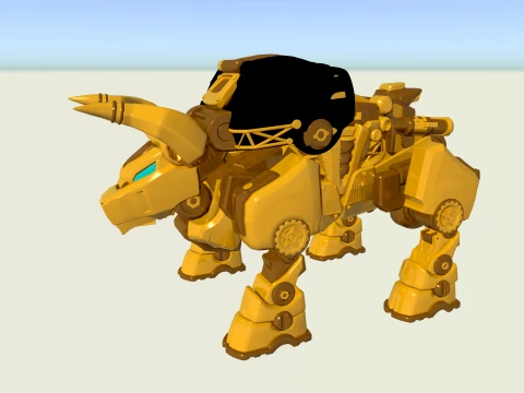 Mechanical Bull 3D Model