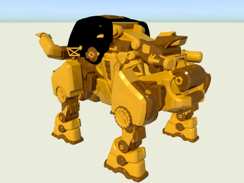 Mechanical Bull 3D Model