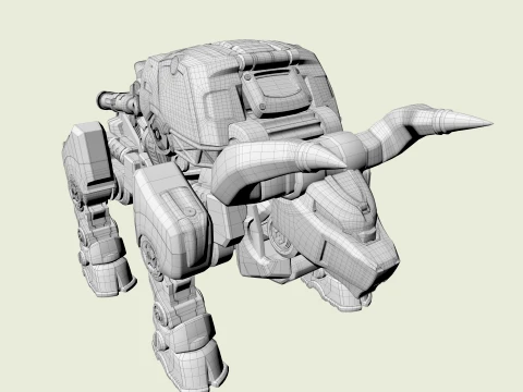 Mechanical Bull 3D Model