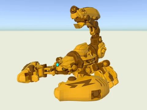 Mechanical scorpion 3D Model