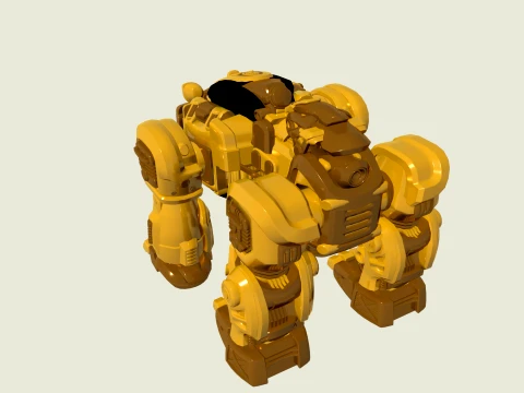 Mechanical bear 3D Model