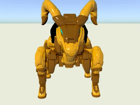 Mechanical Sheep 3D Model
