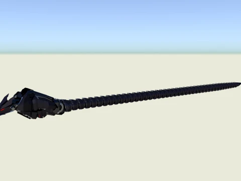 Mechanical cobra 3D Model