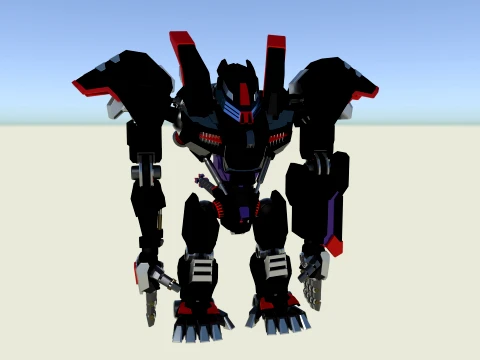 Mech Armor 3D Model