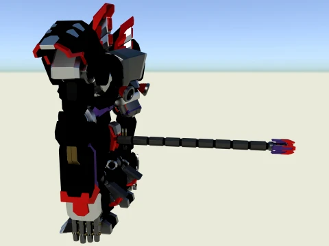 Mech Armor 3D Model