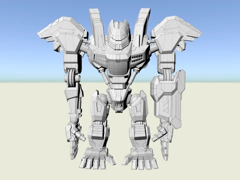 Mech Armor 3D Model