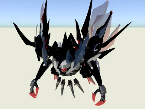 Mech Armor 3D Model