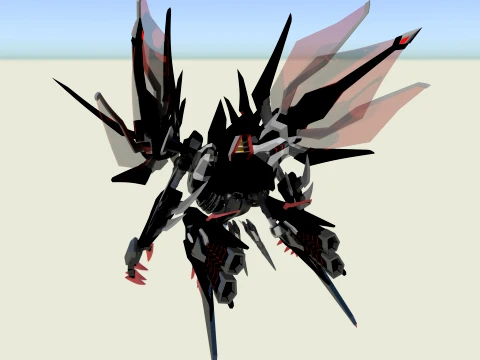 Mech Armor 3D Model