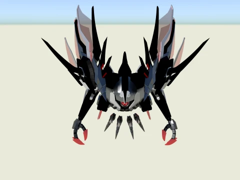 Mech Armor 3D Model
