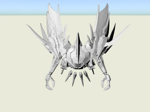 Mech Armor 3D Model