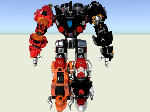 Mech Armor 3D Model