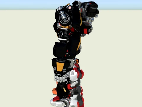 Mech Armor 3D Model