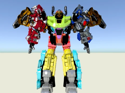 Mech Armor 3D Model