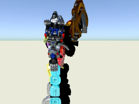 Mech Armor 3D Model