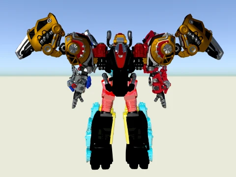Mech Armor 3D Model