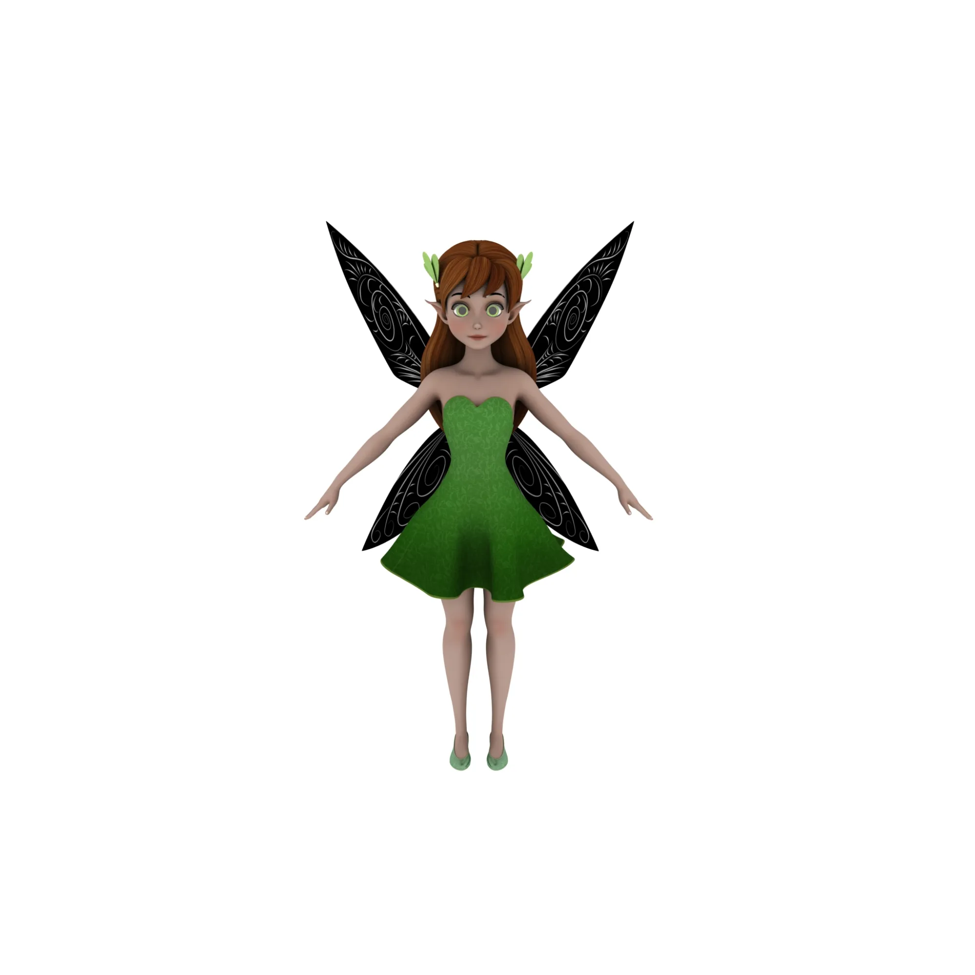Elf 3D Model .c4d .max .obj .3ds .fbx .stl .blend 