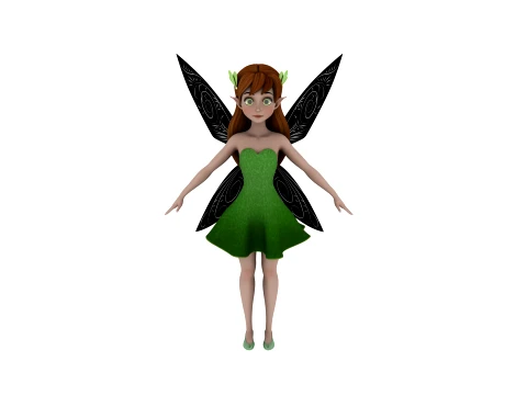 Elf 3D Model