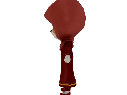 Cartoon dog 3D Model