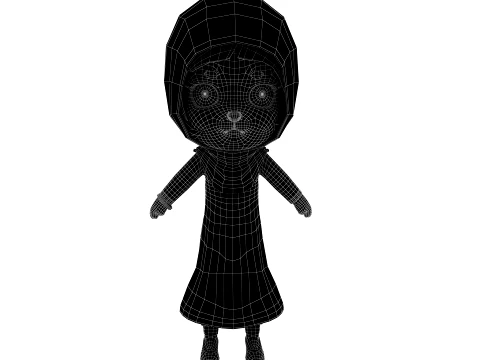 Cartoon dog 3D Model