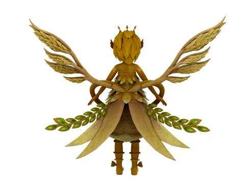Cartoon angel 3D Model