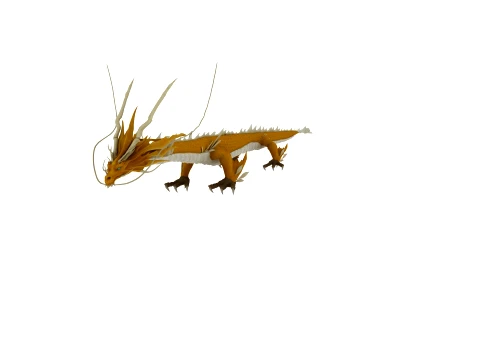 Cartoon dragon 3D Model