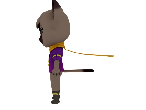 Cartoon cat 3D Model