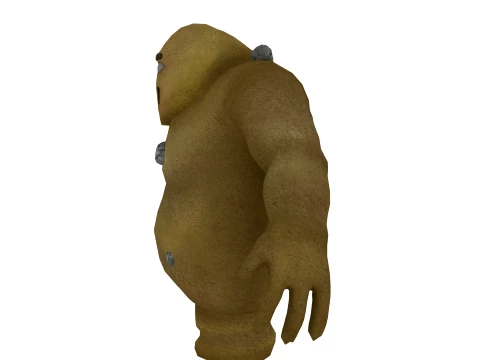 Cartoon giant 3D Model
