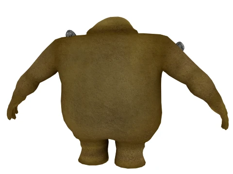 Cartoon giant 3D Model