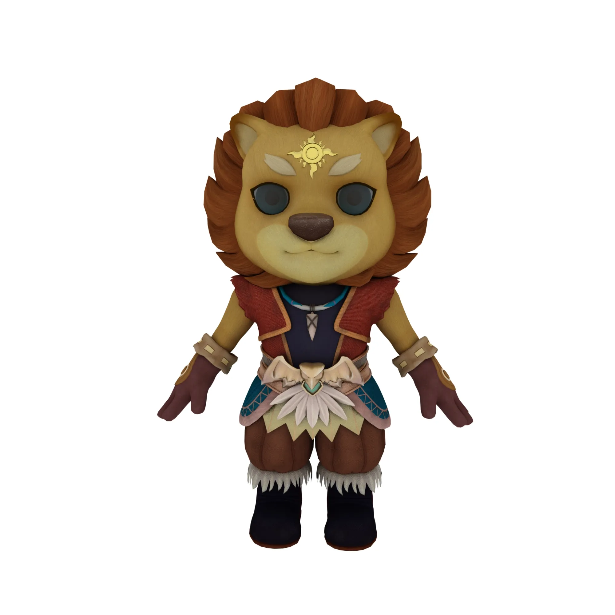 Cartoon cat 3D Model .c4d .max .obj .3ds .fbx .stl .blend 