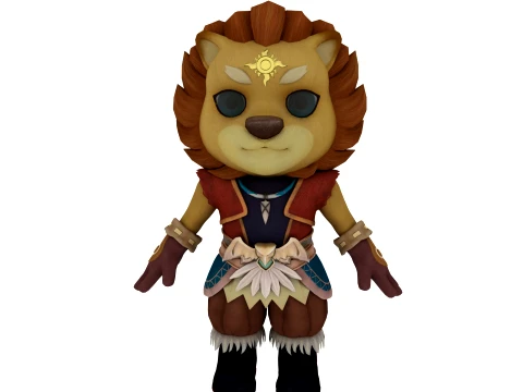Cartoon cat Modèle 3D