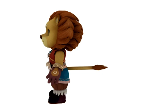 Cartoon cat 3D Model