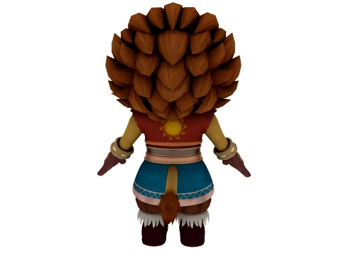 Cartoon cat 3D Model