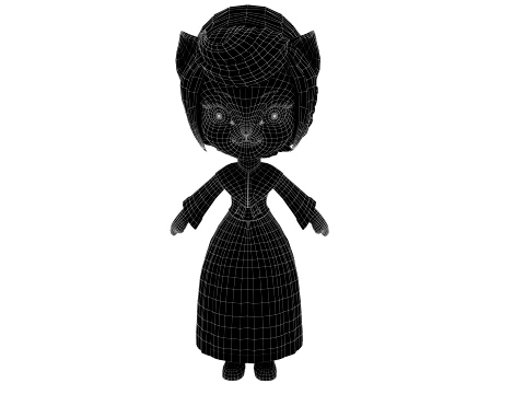 Cartoon cat 3D Model