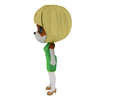 Cartoon cat 3D Model