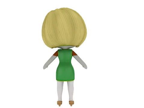 Cartoon cat 3D Model