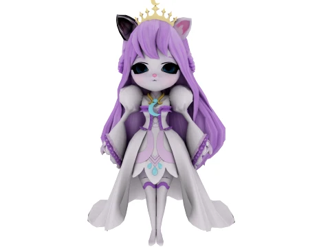 CatQueen 3D Model