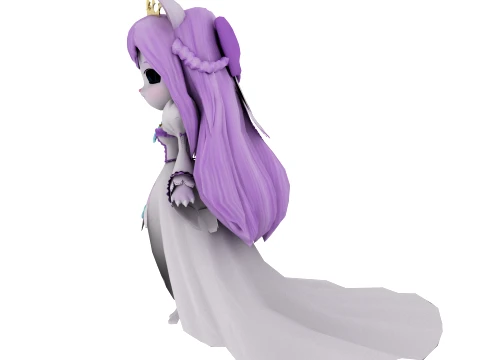 CatQueen 3D Model