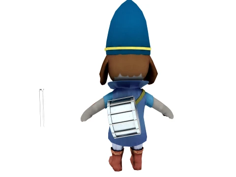 Cartoon dog 3D Model