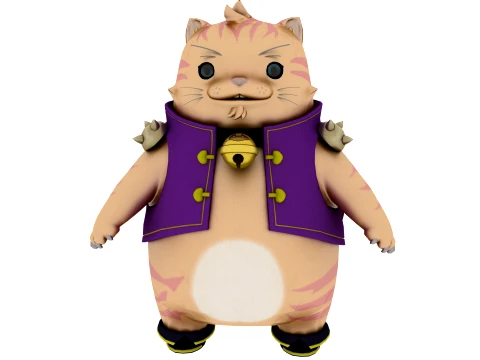 Cartoon cat Modelo 3D